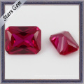 Prix ​​d&#39;usine Gemstone synthétique Corindon 5 # Ruby pour bijoux